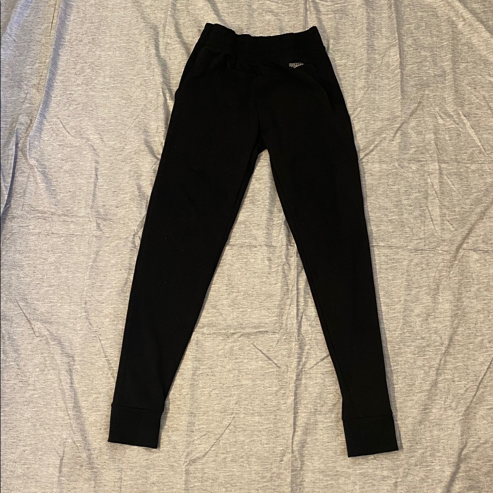 PINK by Victoria Secret Black Joggers Sz XS Excellent Condition